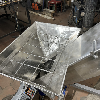 Шнекові дозатори, транспортери з нержавіючої сталі. Виготовлення на замовлення