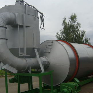 Промышленные сушилки для яблочного жмыха и различных жмыхов под ключ от 1 тонн.час.