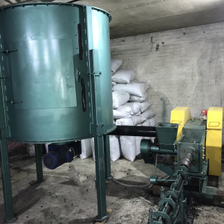 Ударные прессы Wektor BT-50 для производства брикетов до 300 кг/час. Польша