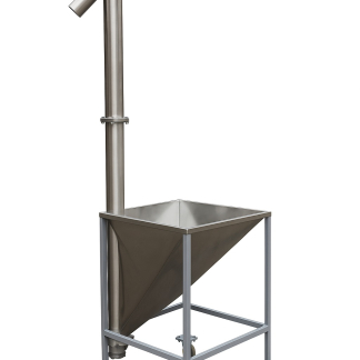 Вертикальні шнекові транспортери AISI 304 для харчової промисловості