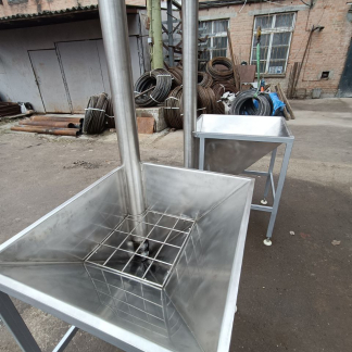 Вертикальні шнекові транспортери AISI 304 для харчової промисловості