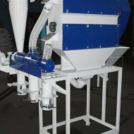 Просіювач роторний пневматичний для дрібної фракції до 5000 кг.год.