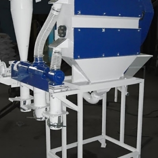 Просеиватель роторный пневматический для мелкой фракции до 5000 кг.