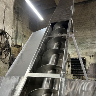 Шнековий навантажувач для сипучих продуктів пересувний 4000 л/год, 2,2 кВт