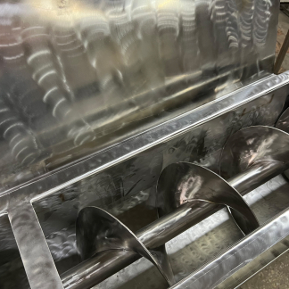 Вертикальні гвинтові конвеєри з нержавіючої сталі для продуктів