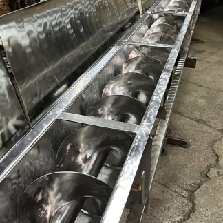 Вертикальні гвинтові конвеєри з нержавіючої сталі від виробника