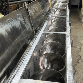 Вертикальні гвинтові конвеєри з нержавіючої сталі від виробника