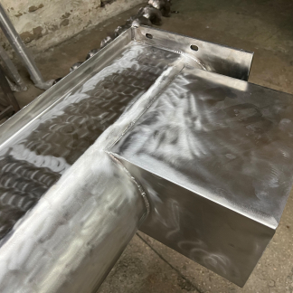 Безосьові шнекові транспортери із нержавіючої сталі промислові